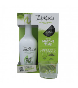 Tia Maria Matcha + verre