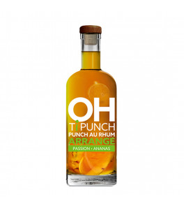 PREPARATION RHUM ARRANGE ORANGE-CITRON-PASSION Volume 50cl