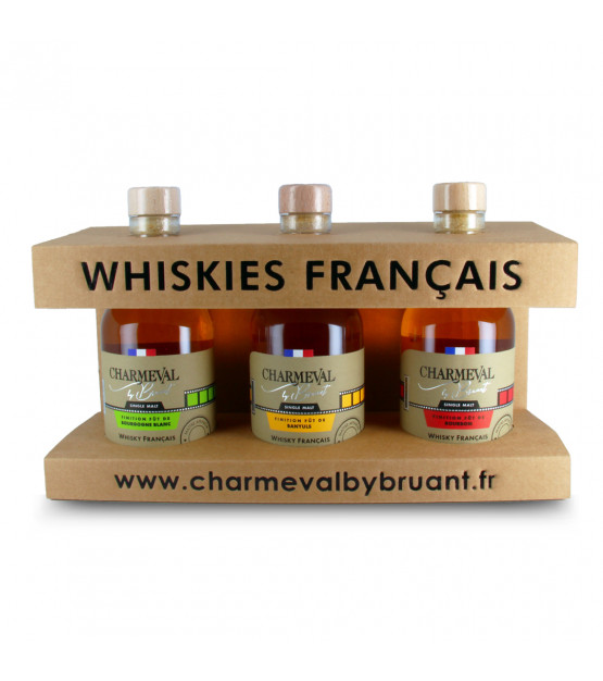 Charmeval by Bruant coffret 3 x 20 cl Bourgogne, Banyuls, Bourbon