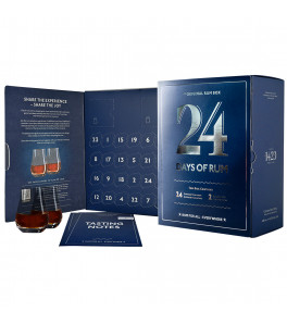 Calendrier de l'Avent - 24 days of rum édition bleue