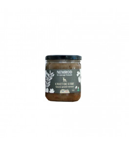 Civet de Cerf sauce grand veneur - Nemrod