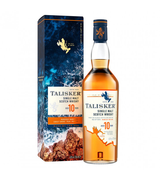 Talisker 10 ans whisky single Skye Etui