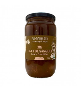 Civet de Sanglier sauce forestièr - Nemrod