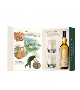 Lagavulin 8 ans + 2 verres