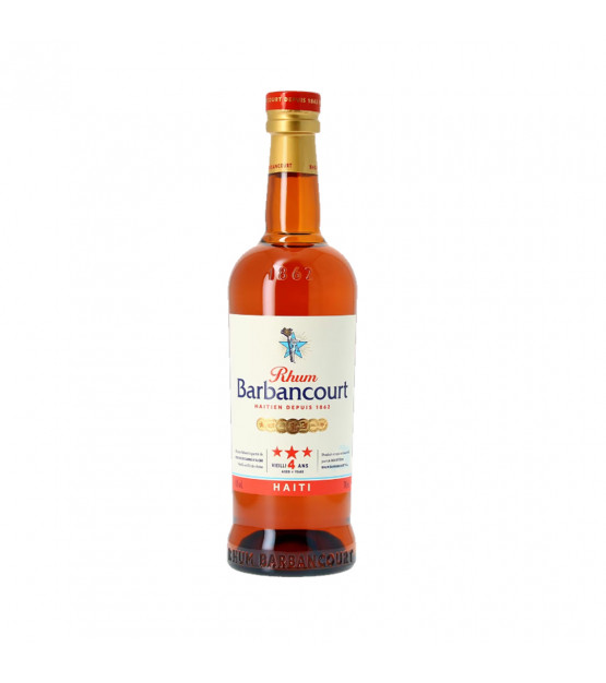 Barbancourt 4 ans rhum Haïti