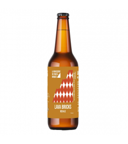 Brasserie Du Four à Briques - Lava Bricks bière Irish Red Ale 5%