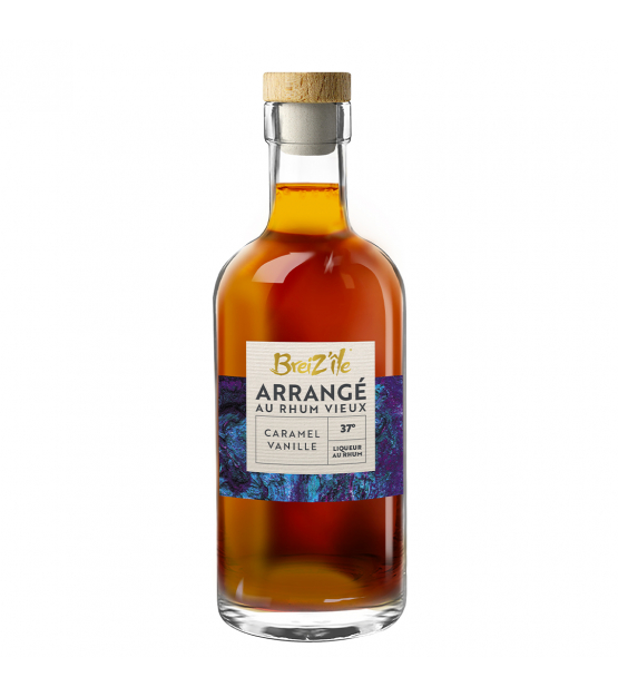 BreiZ'île l'Arrangé au rhum vieux - Caramel Vanille