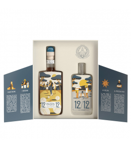 Coffret Sunset Pastis 12/12 avec une carafe