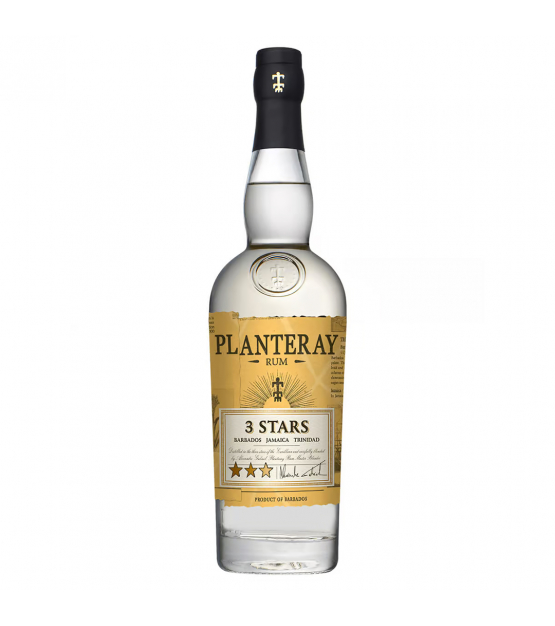 Planteray 3 stars White Rum Caraïbes