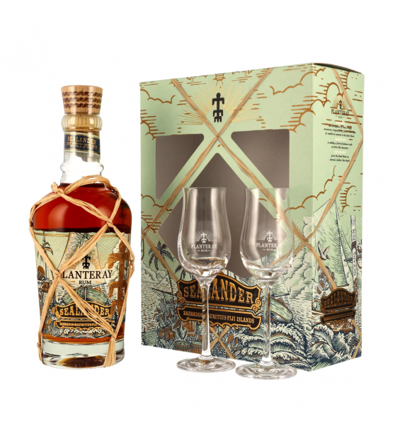 Planteray Sealander coffret avec deux verres