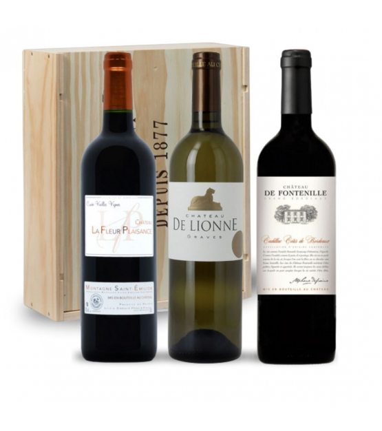 Coffret vins Écrin Bordelais
