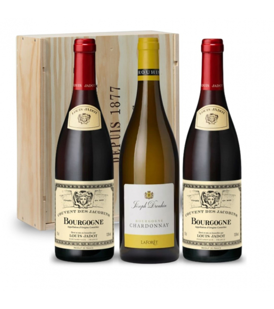 Coffret vins Pépites de Bourgogne