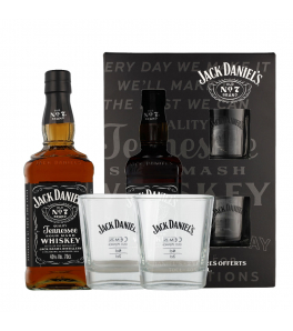 Coffret Jack Daniel’s Old No. 7 + 2 verres Édition 2025