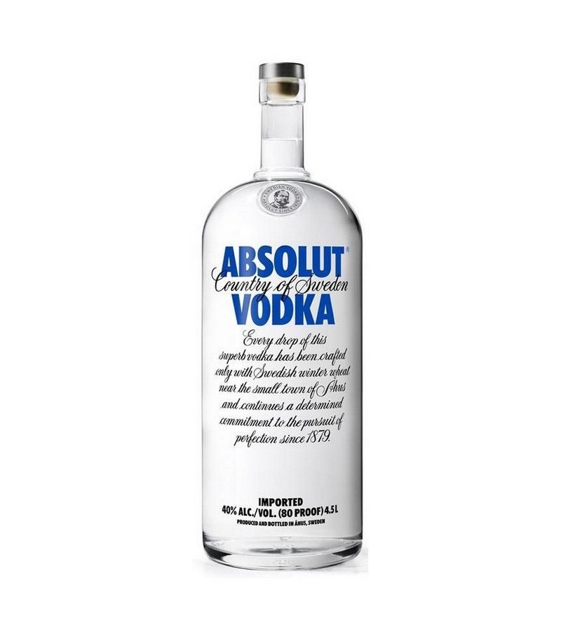 Absolut Blue Vodka 450cl