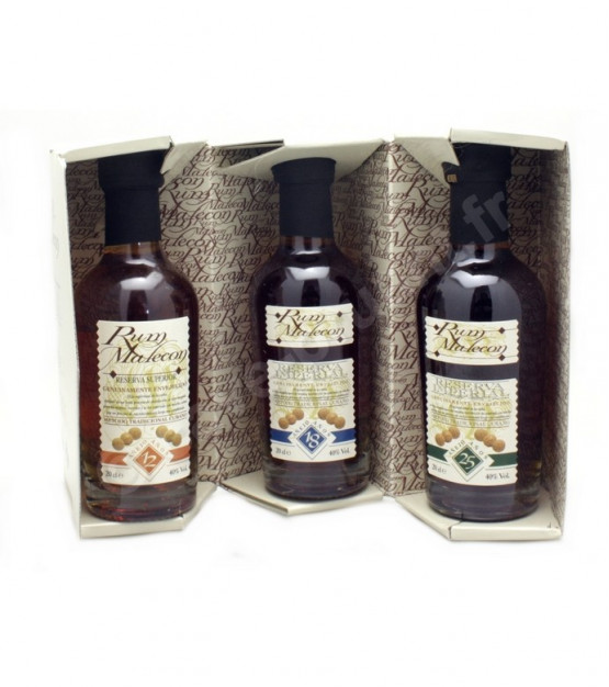 Malecon Rhum Coffret 3x20 cl Panama