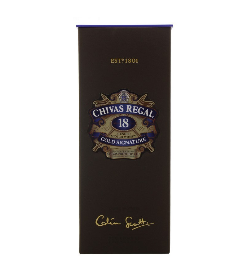 Chivas regal 18 ans scotch whisky blended