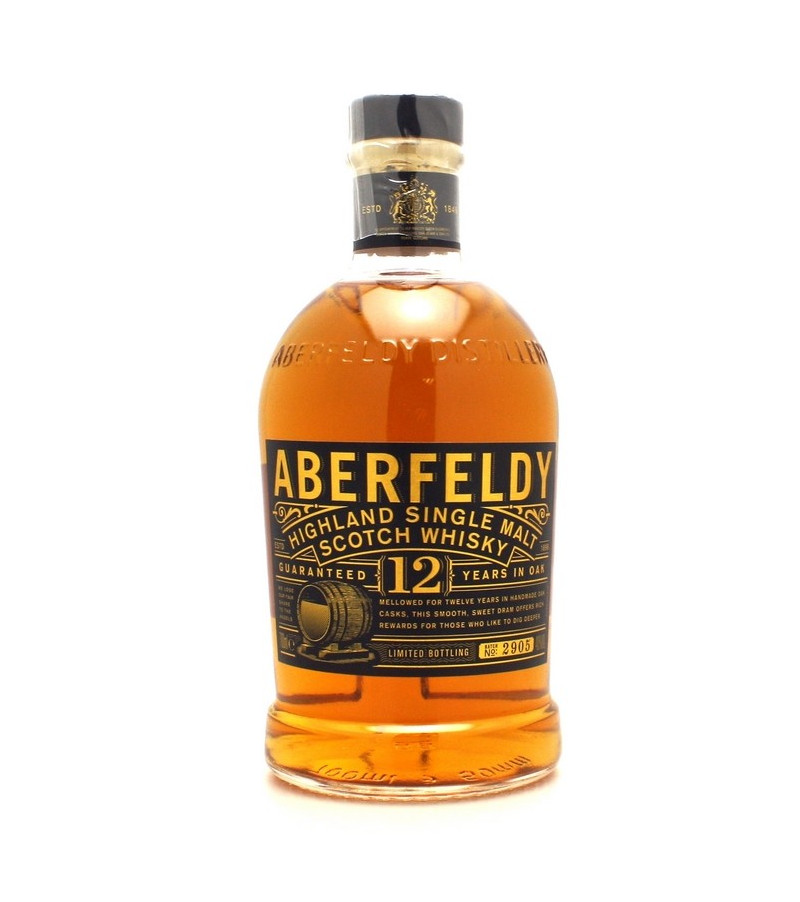 Aberfeldy 12 ans d'âge Single Malt Scotch Revue et notes de dégustation 🔥
