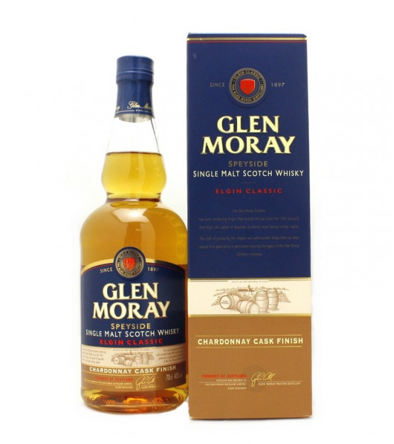 Glen Moray Chardonnay Cask Finish Elgin Classic Etui