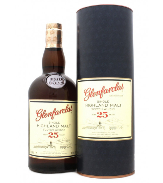 Glenfarclas 25 ans Single Highland Malt Whisky Etui