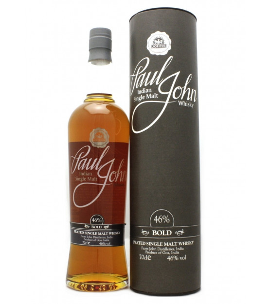 Paul John Bold Peated Indian Single Malt Whisky Etui