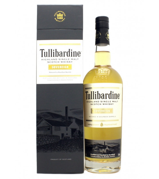 Tullibardine Sovereign Highland Single Malt Whisky Etui