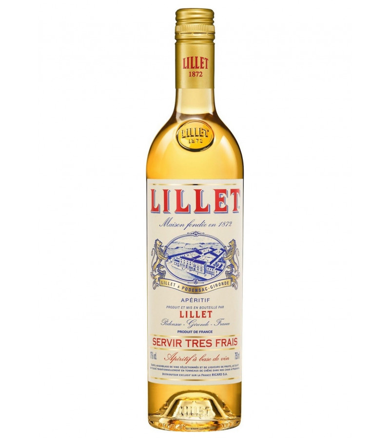 Lillet Blanc qui provient de la Maison Lillet