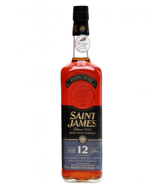 saint james rhum agricole 12 ans