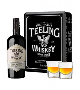  Teeling Small Batch Whiskey en coffret avec 2 verres