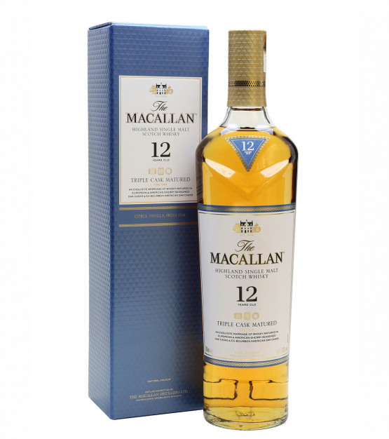 the macallan 12 ans triple cask whisky
