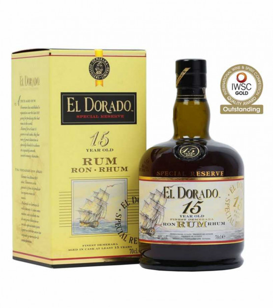 el dorado 15 ans rhum guyana