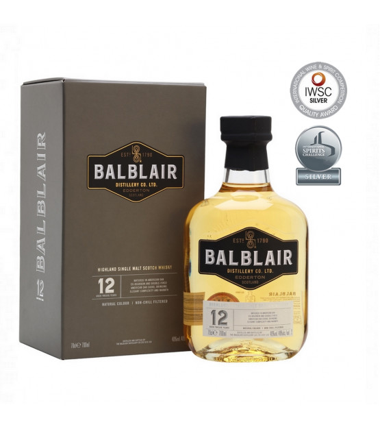 Balblair whisky 12 ans 46%