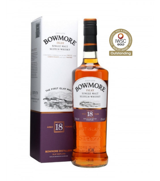 Bowmore 18 ans whisky single islay