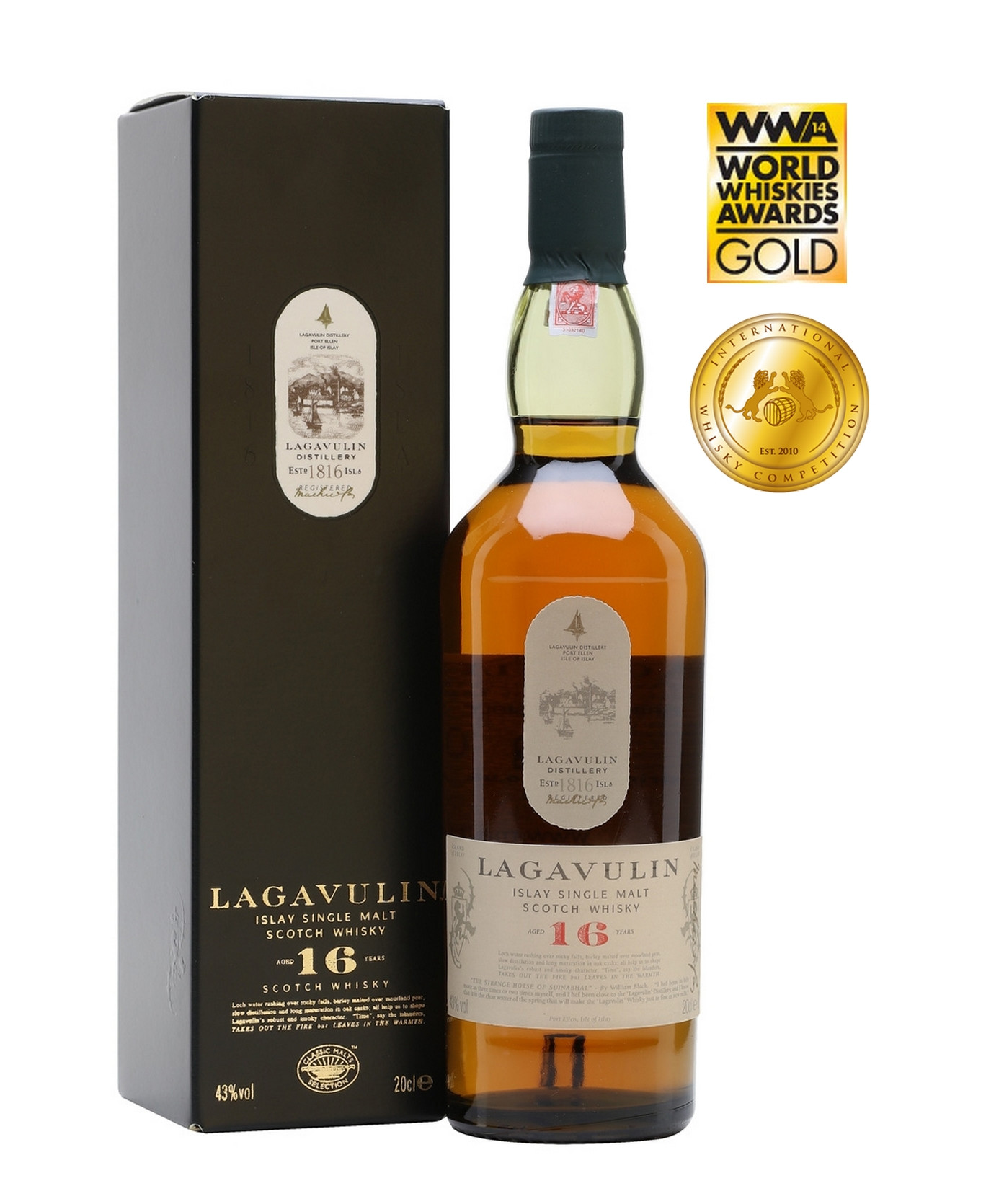 Whisky Single Islay Lagavulin 16 ans