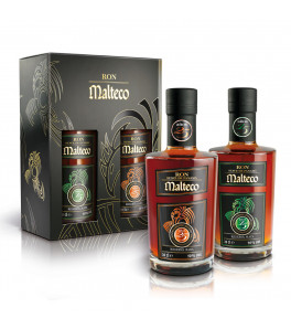 Coffret Malteco 2x20 cl 15 ans et 25 ans