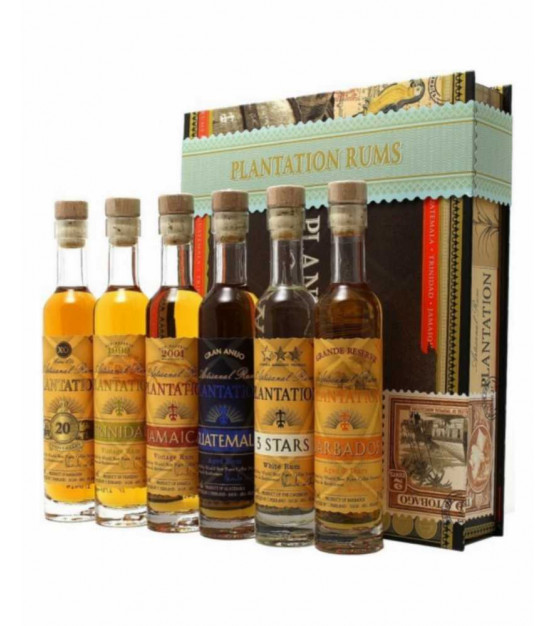 Rhum Plantation Coffret dégustation 6x10 cl