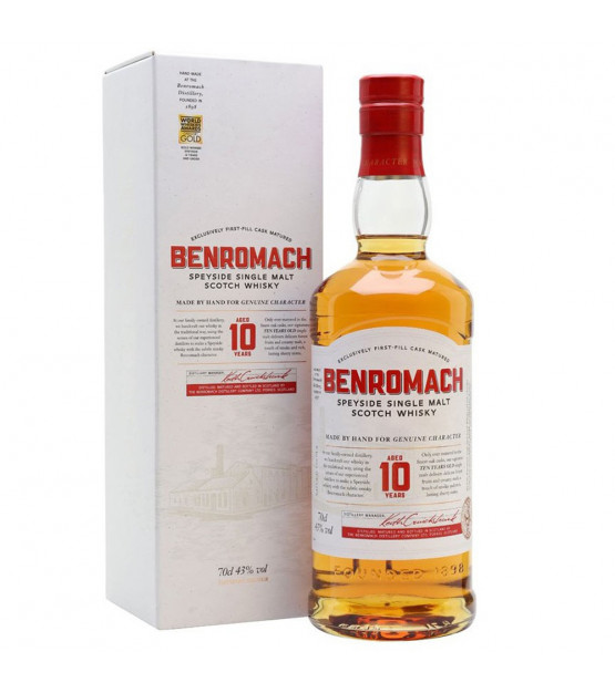 Benromach 10 ans Single Malt Scotch Whisky Speyside