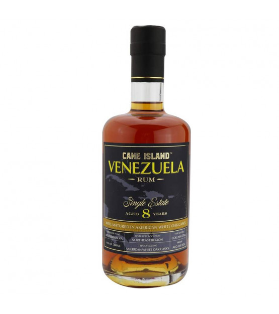 Cane Island venezuela 8 ans Single Estate Rhum