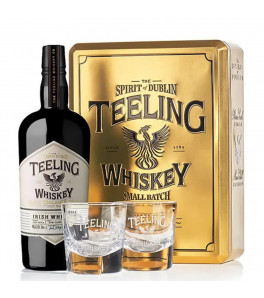  Teeling Small Batch Whiskey en coffret avec 2 verres