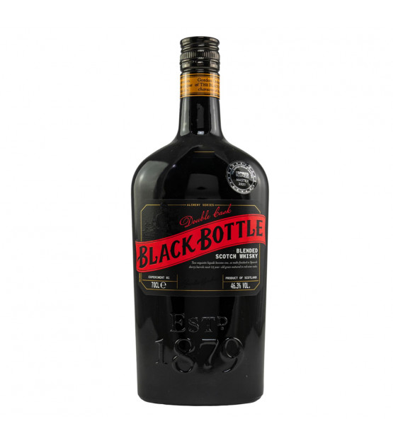 Black bottle double cask