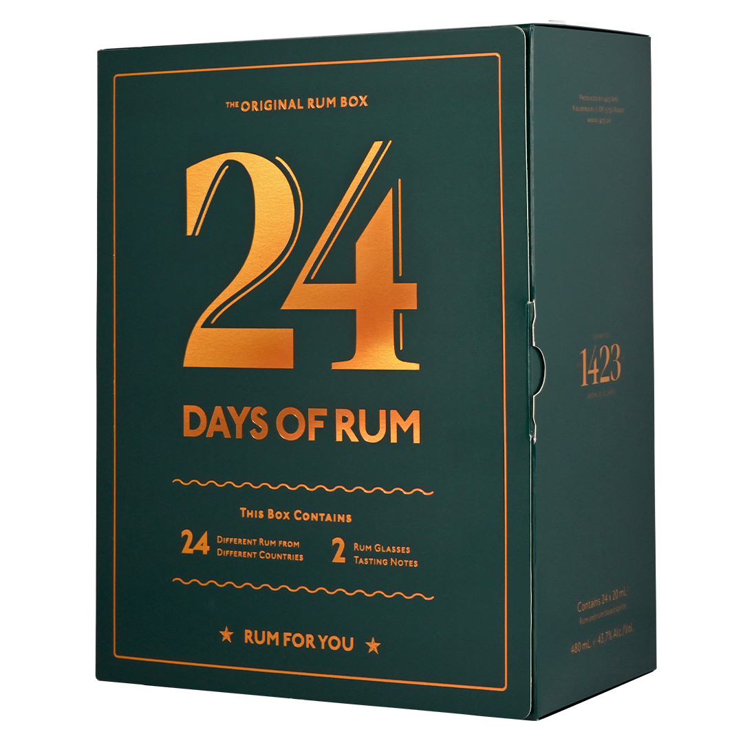 Calendrier de l'Avent du Rhum édition verte - 24 Days of Rum