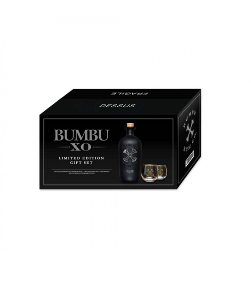 Gift set Bumbu Rum XO 6 bouteilles